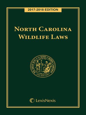 cover image of North Carolina Wildlife Laws